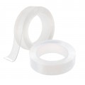 Lot de 2 rubans adhésif double face nano transparent