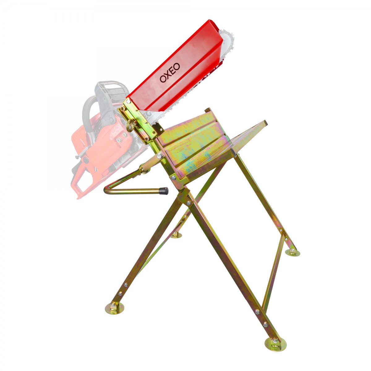 Sawlog Rack OXEO® - Saw log stand with folding saw stand