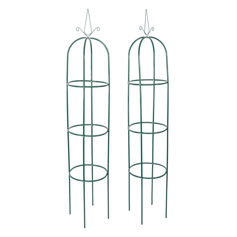 Garden arch in the shape of a tower