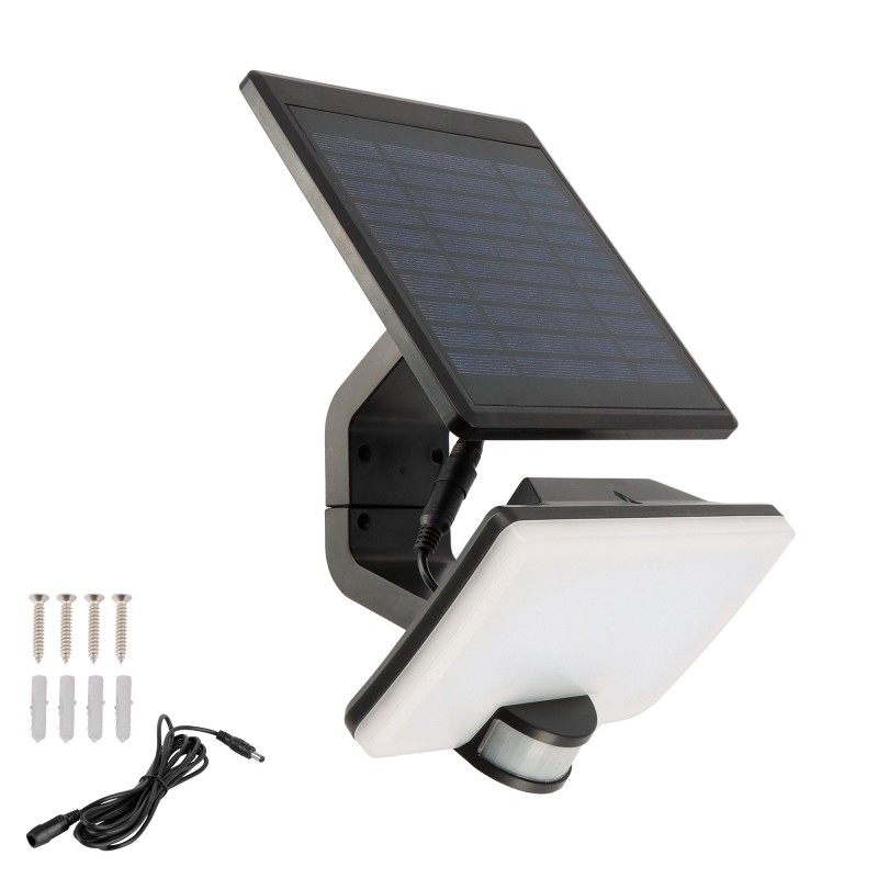 Proyector solar con detector de movimiento