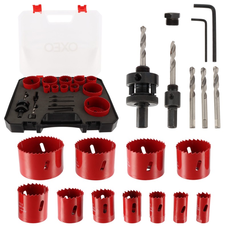 Conjunto de serras para furos