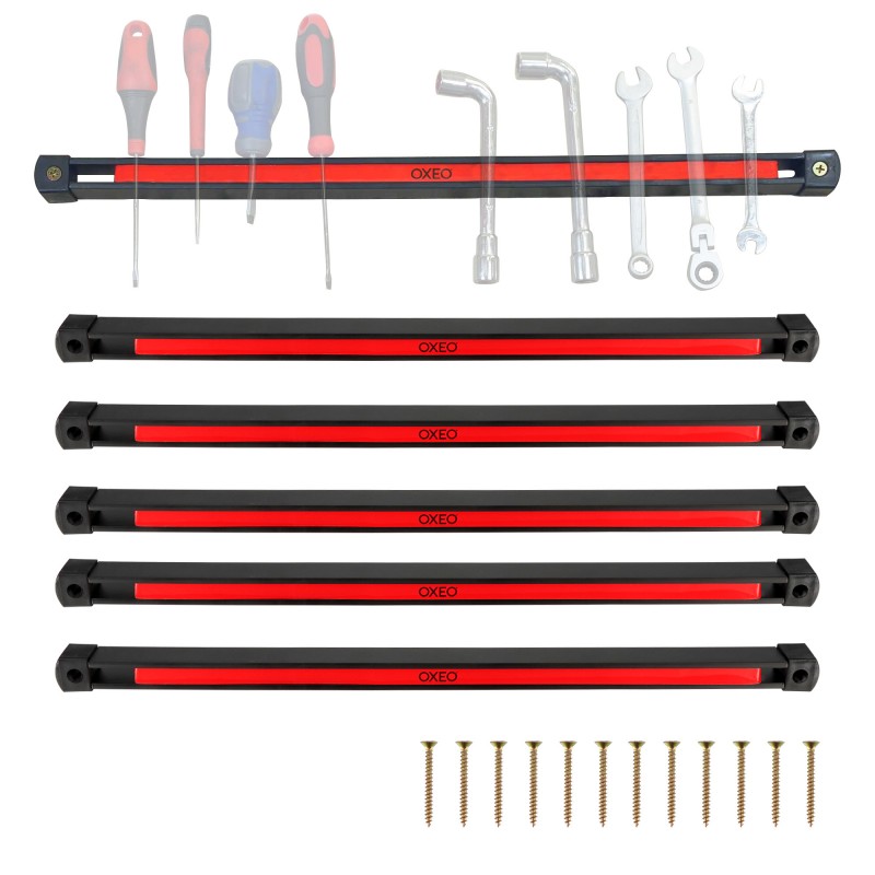 Set of 6 magnetic bars