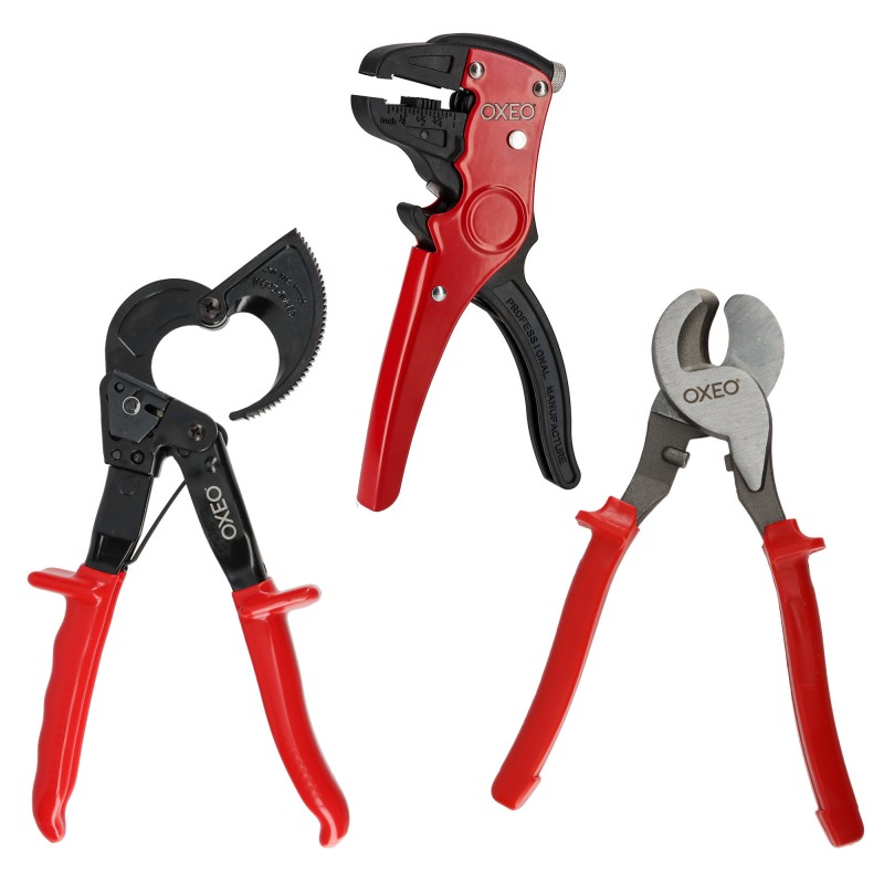 Kit da elettricista con 3 attrezzi