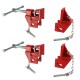 Frame gasket clamp heads X2
