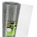 Chicken wire 30m high 1m galvanised steel square mesh