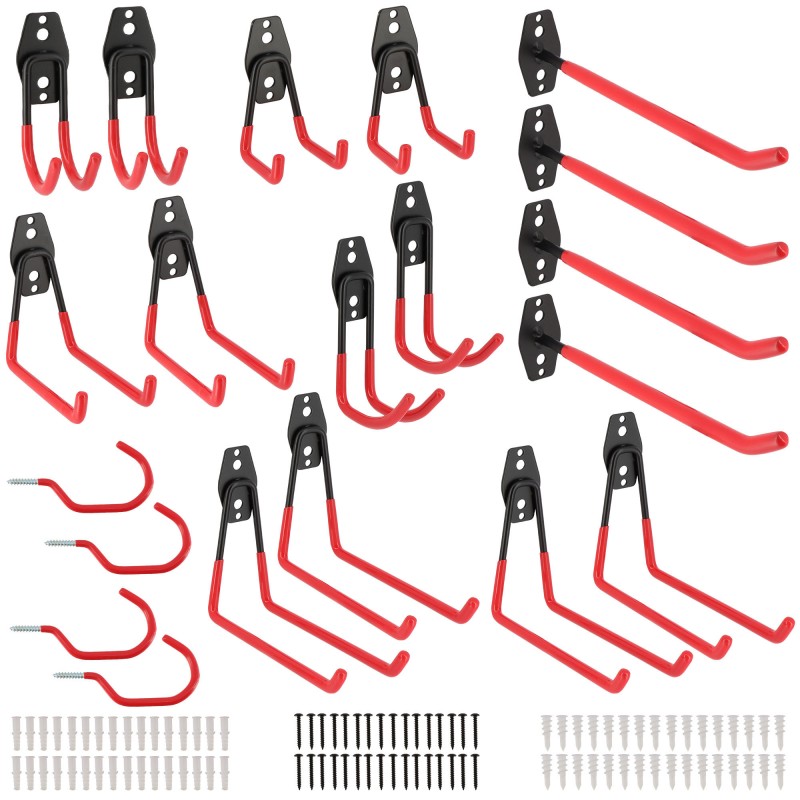 Pack of 20 workshop storage hooks
