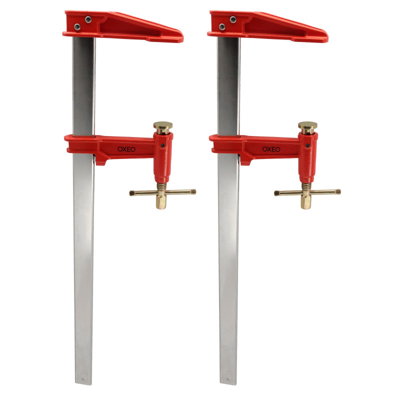 Set di 2 morsetti a pompa da 60 cm