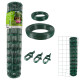 Grillage soudé - Rouleau 25x1m - Maille 100x100 mm