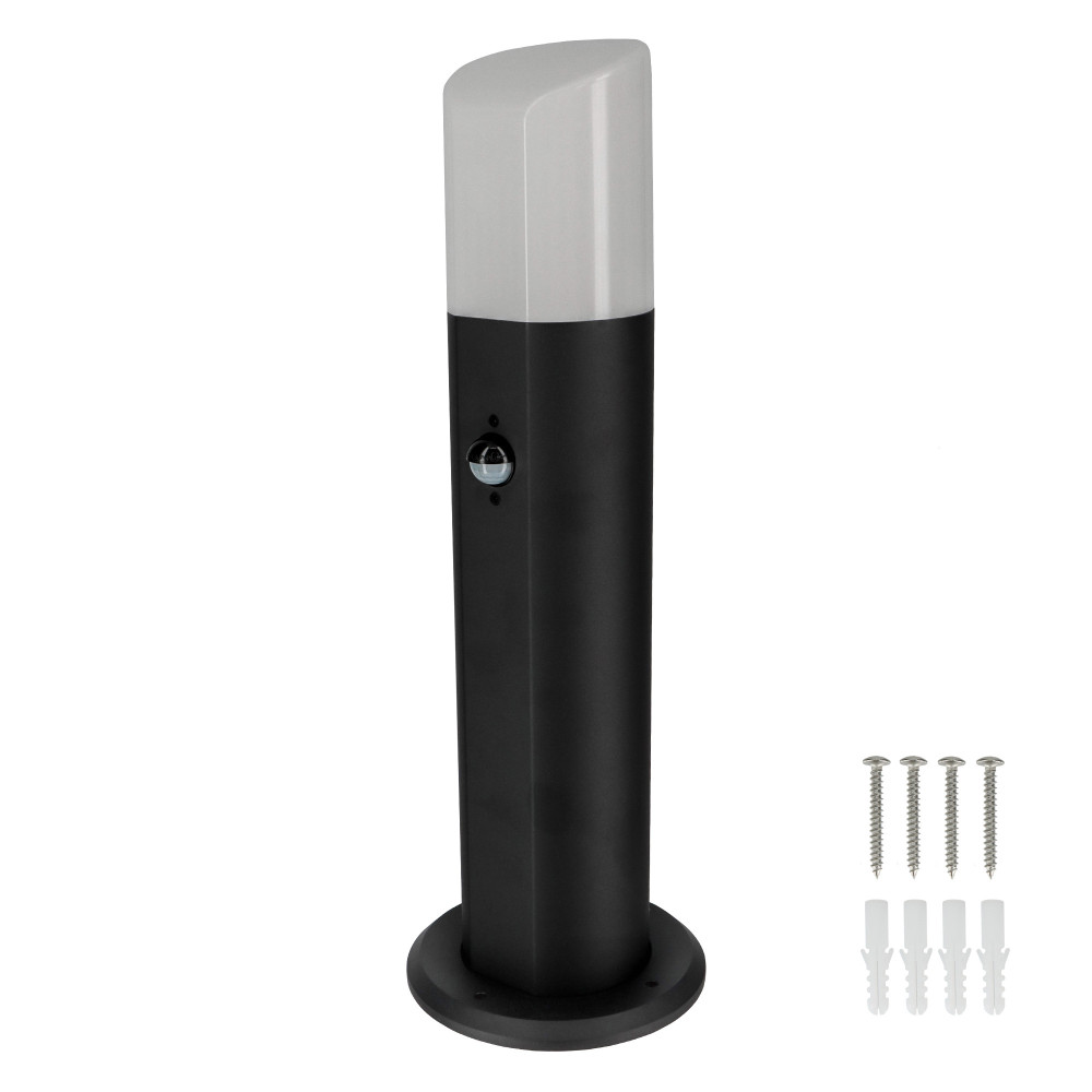 Poste de alumbrado exterior con sensor de movimiento, altura: 45 cm